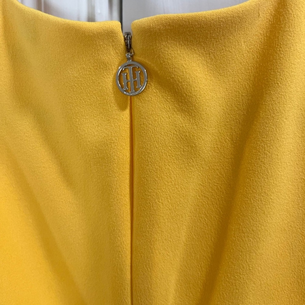 Tommy Hilfiger Yellow V-Neck Jumpsuit - Picture 5 of 10